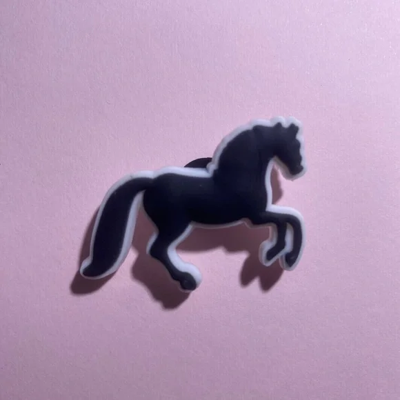 New Set of Western Themed Jibbitz for CROCS- OS- Black and White- NWOT - Picture 6 of 8